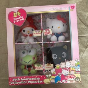 Sanrio friends 50th anniversary plush
